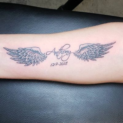 21+ Cool Angel Wings Tattoo Ideas for Men & Women 2022