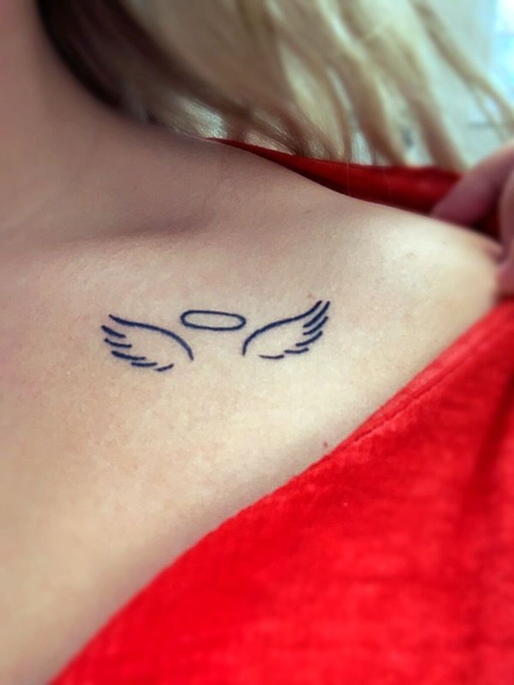 Angel Wings Halo Tattoo Ideas