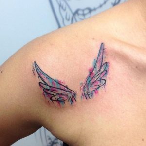 21+ Cool Angel Wings Tattoo Ideas for Men & Women 2022