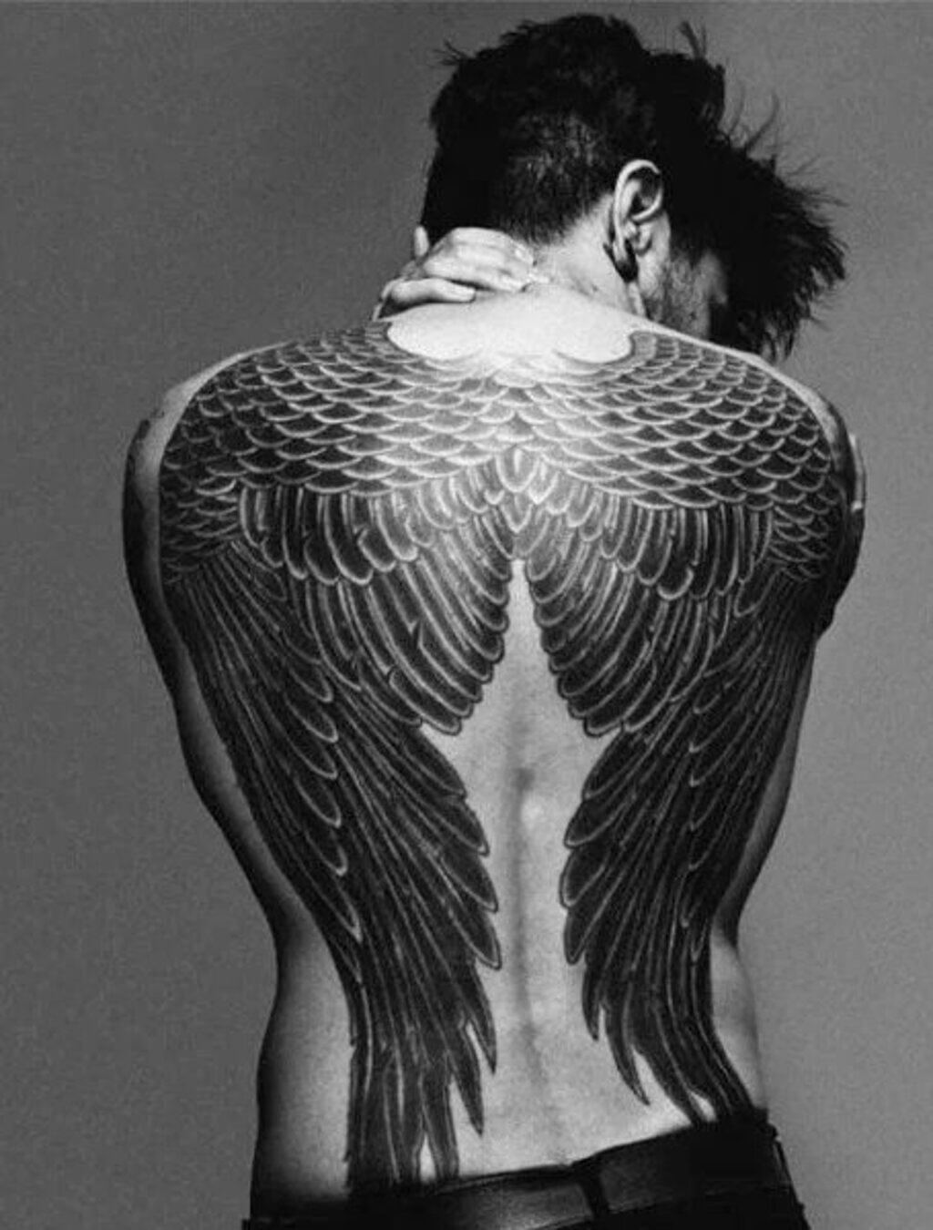 Angel Wings Back Tattoo Designs