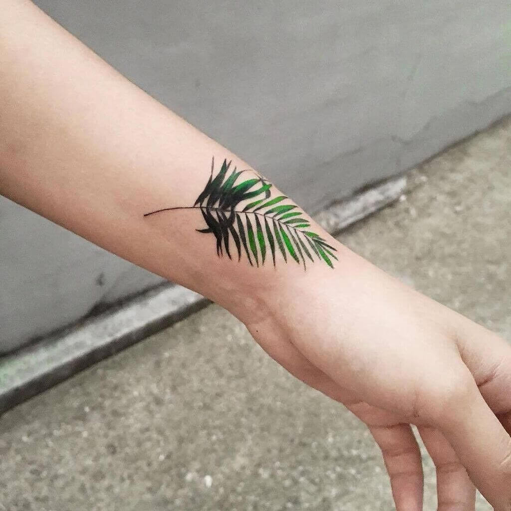 Plant Forearm Tattoos For Women
