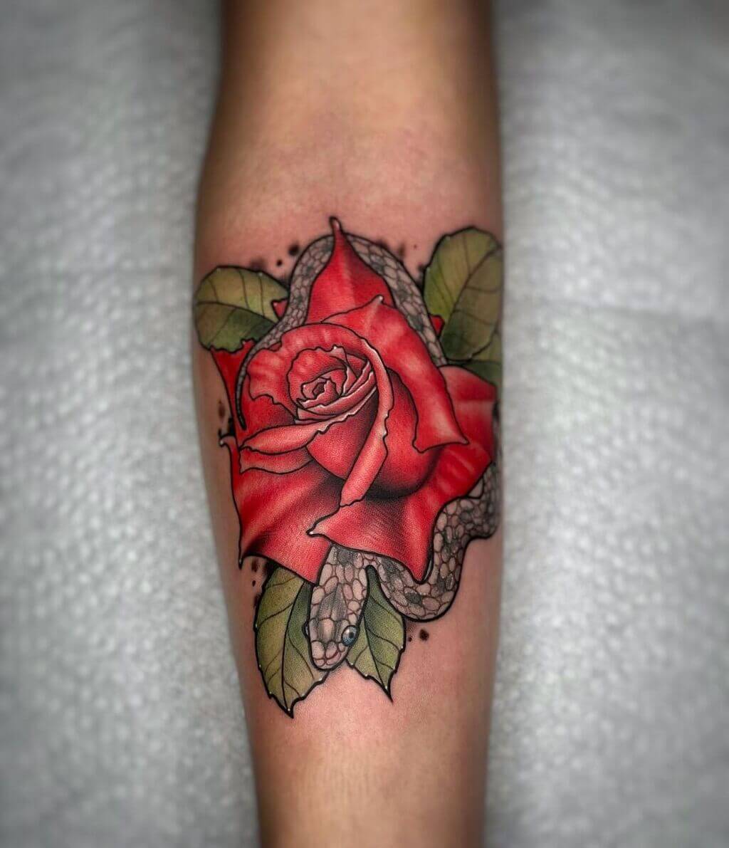 Roses Forearm Tattoo Ideas