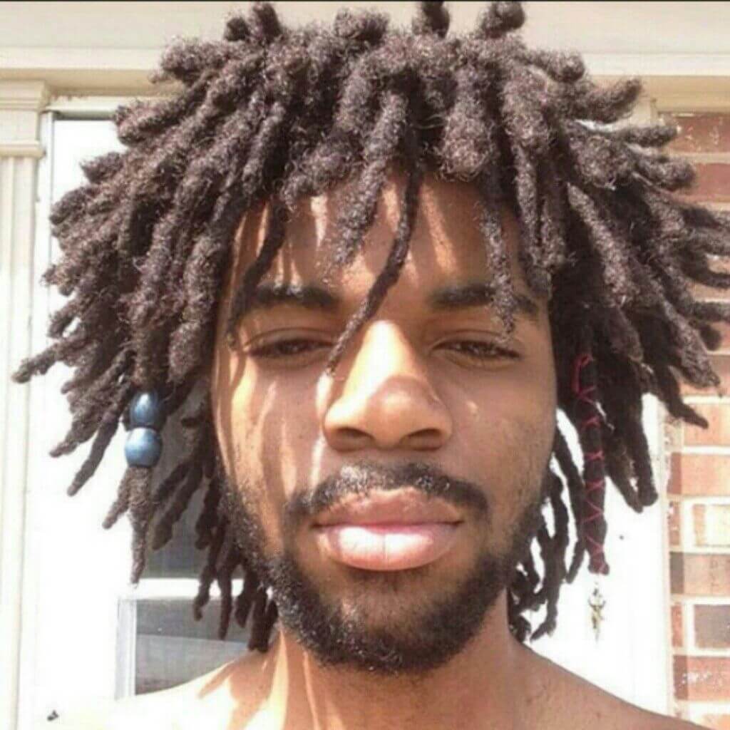 Afro Short Dread Styles For Men