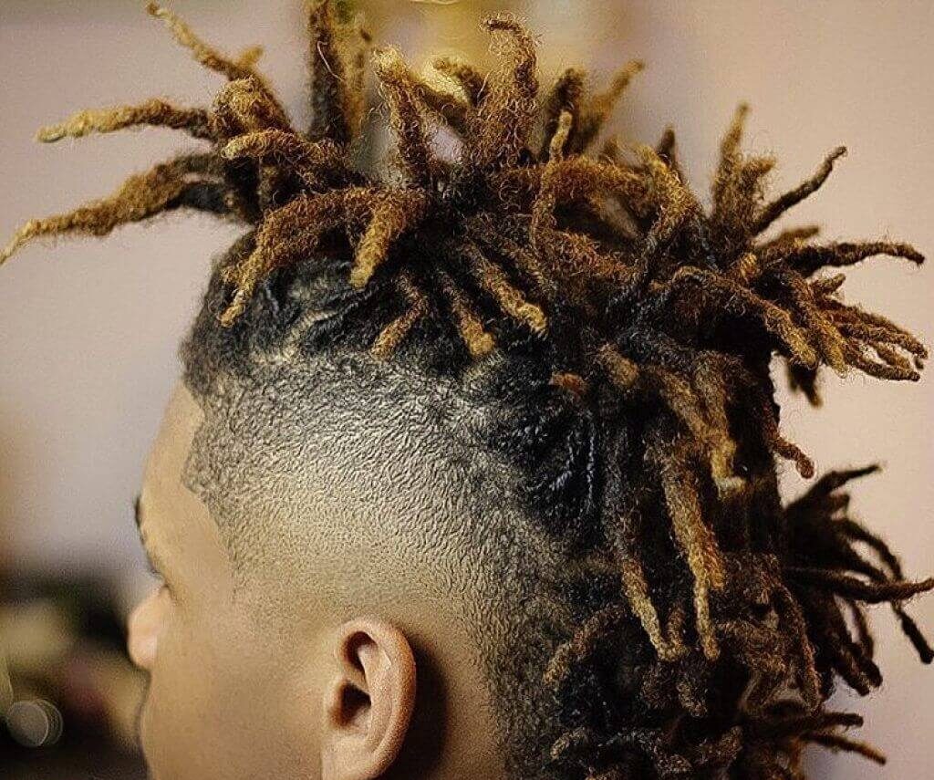 Faux Hawk Dread Styles