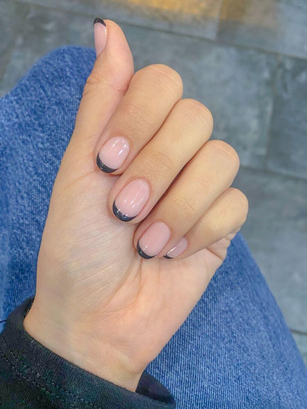 Sober French Manicure Variations