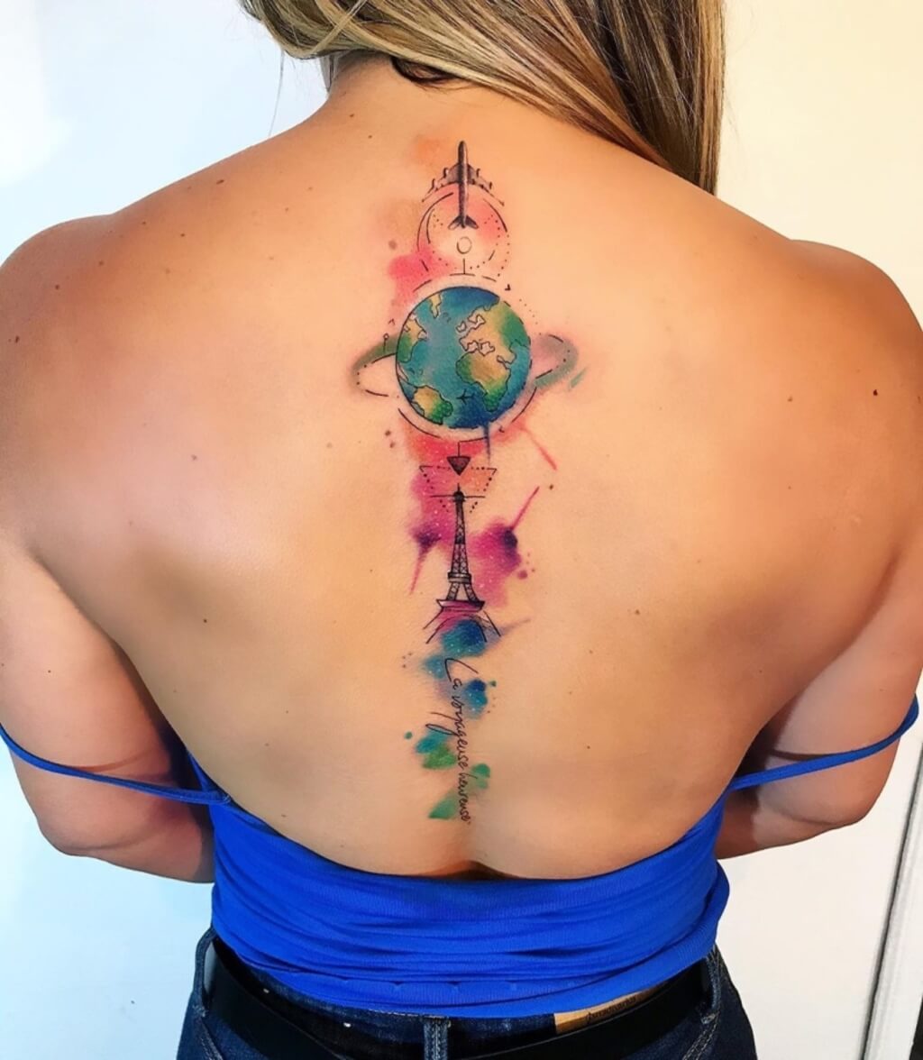 30+ Gorgeous Spine Tattoos for Women in 2023