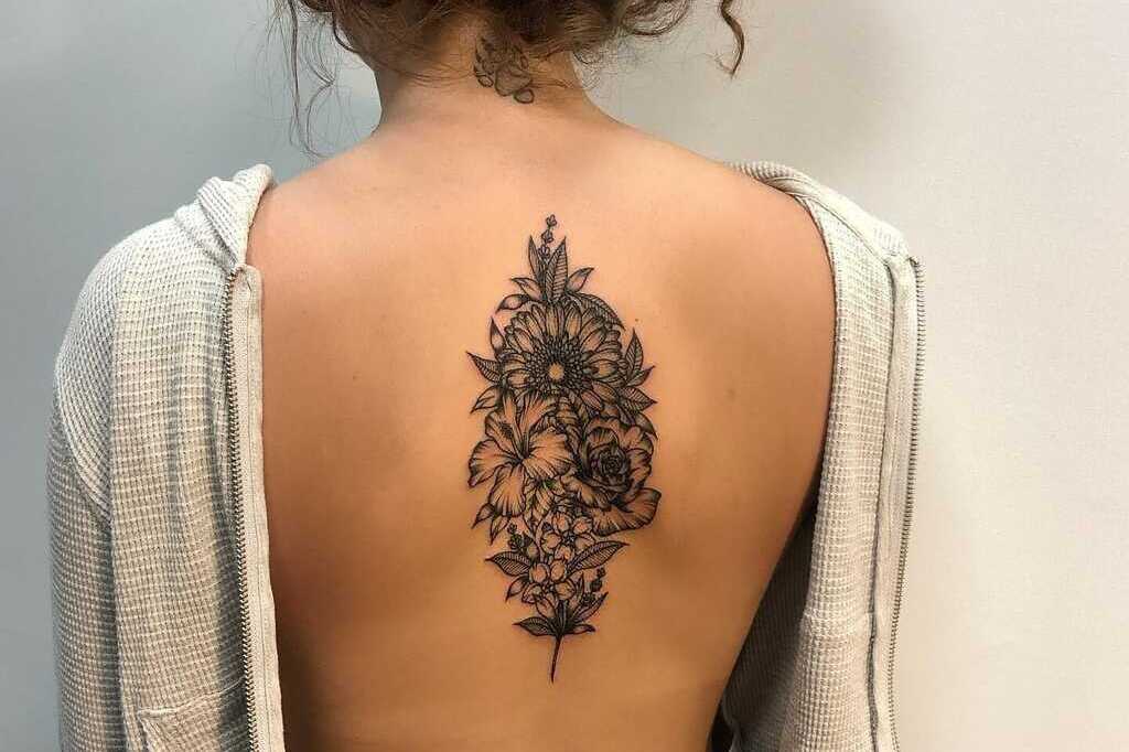 230+ Cute Back Neck Tattoos For Girls (2023) With Meaning