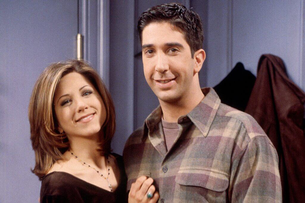 Ross and Rachael from “Friends”