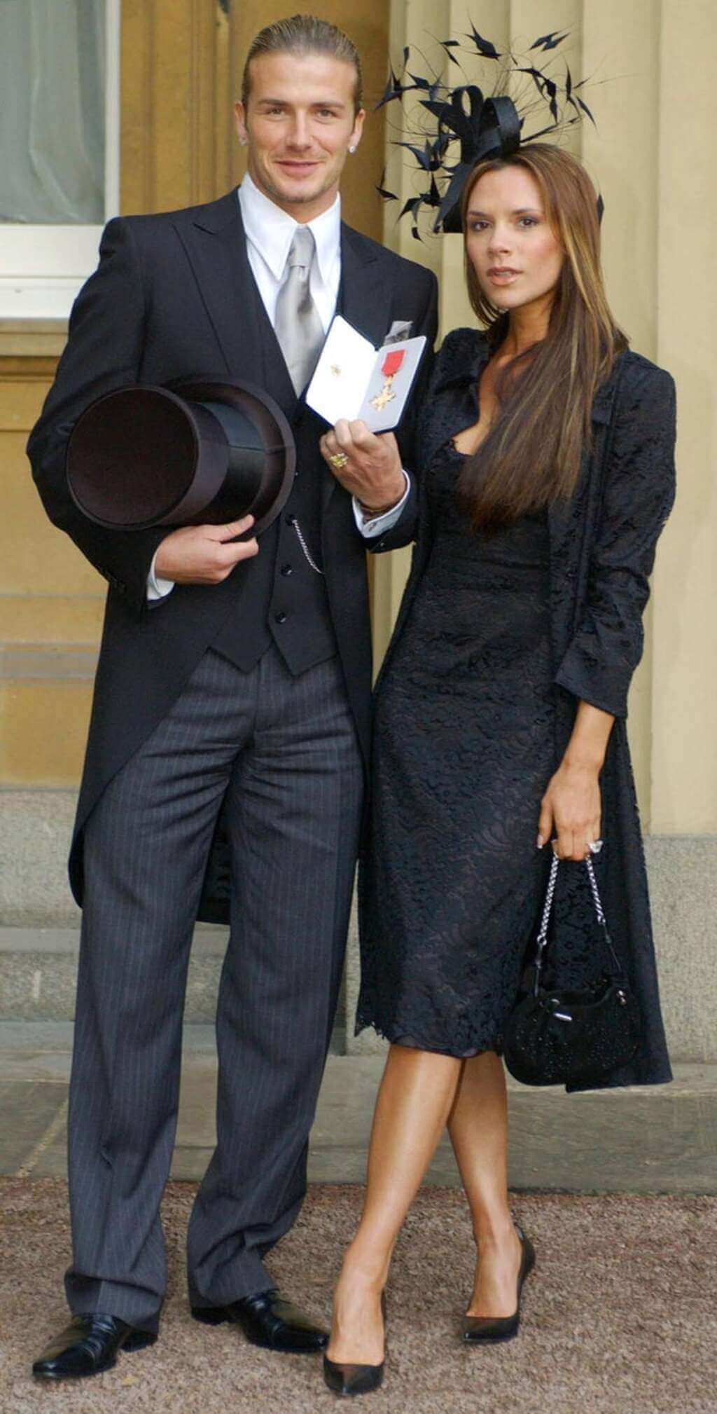 Victoria and David Beckham from “Posh and Becks”
