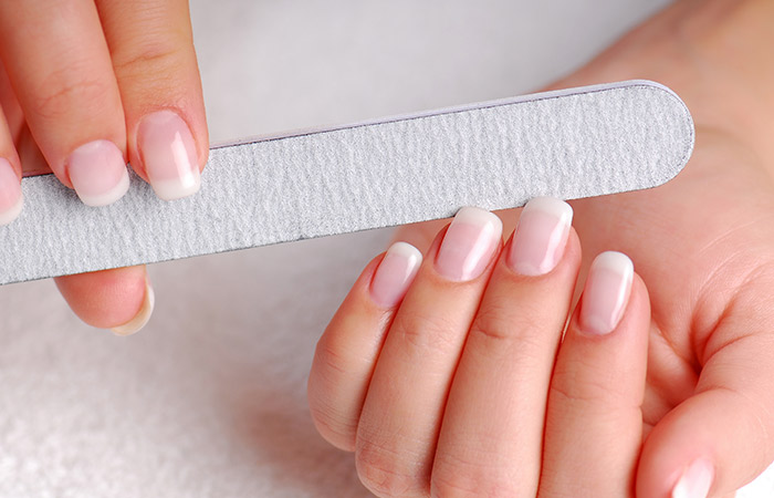 Removing Acrylic Nails with Nail Files