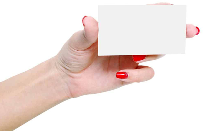 Removing Acrylic Nails with a Laminated Business Card