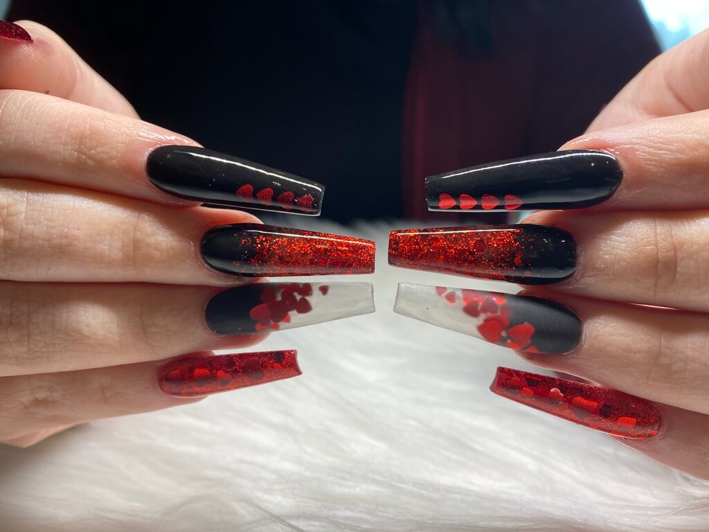 Coffin Acrylic Nails Ideas