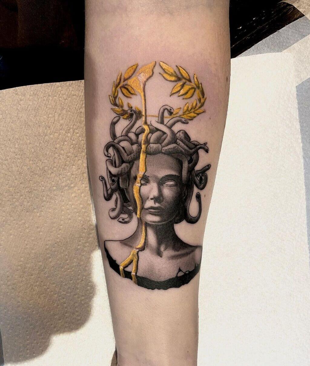 goddess medusa tattoo
