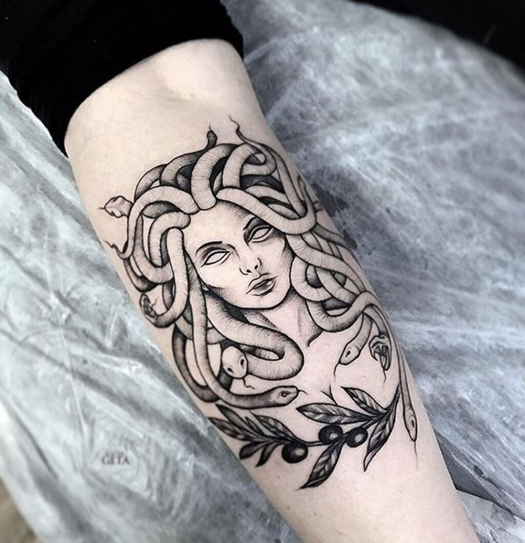 goddess medusa tattoo