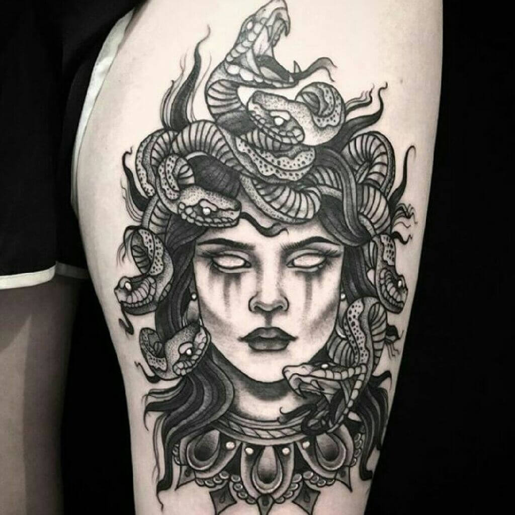 Beautiful Medusa Tattoo Designs With Meanings