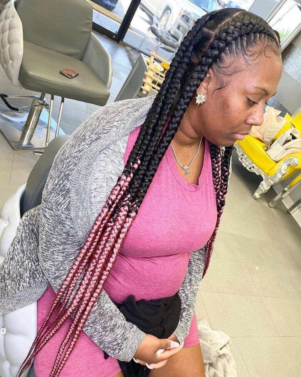 Pop Smoke Braids with Color