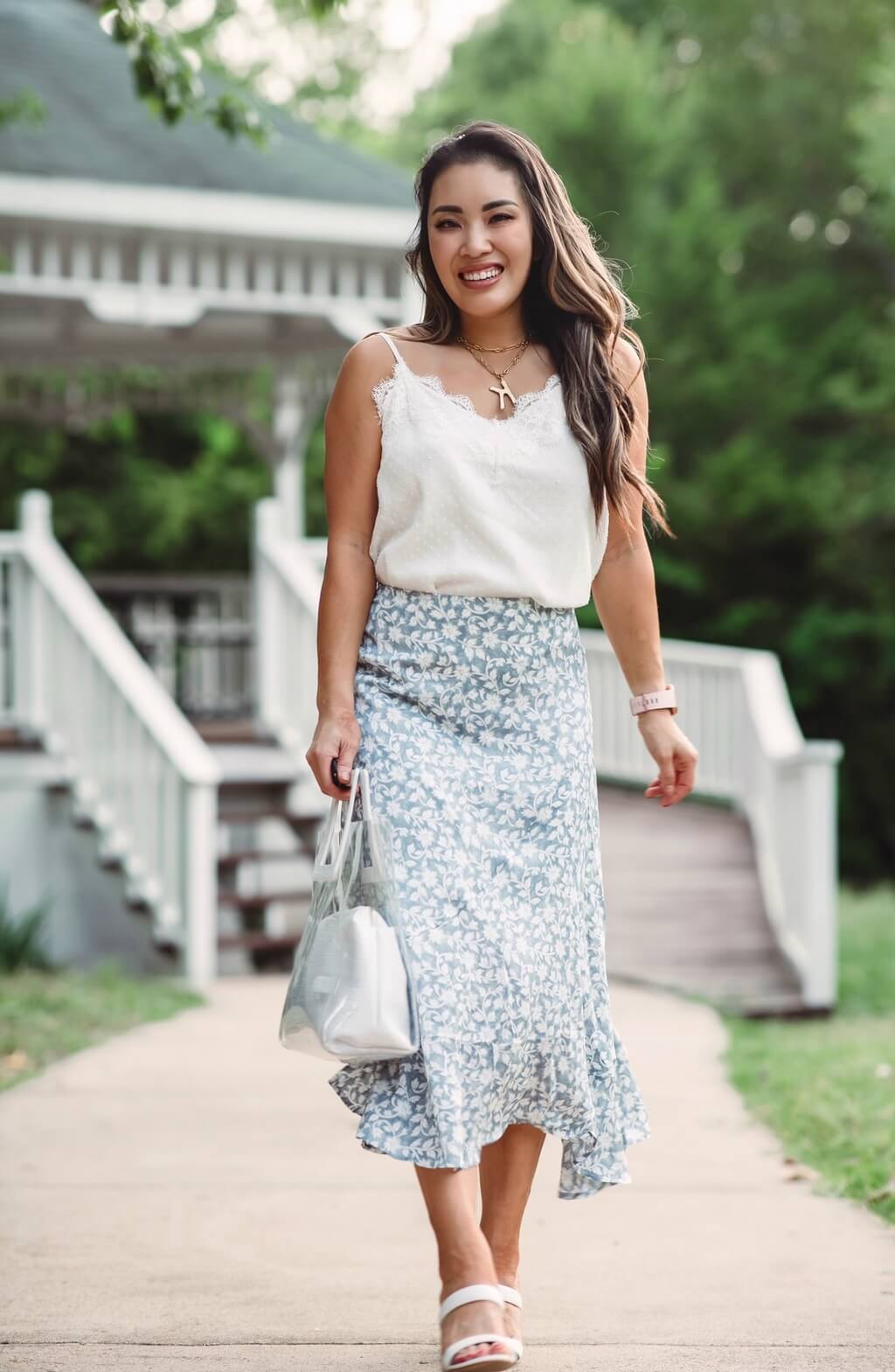 The Best Way to Wear a Midi Skirt for Your Body Type