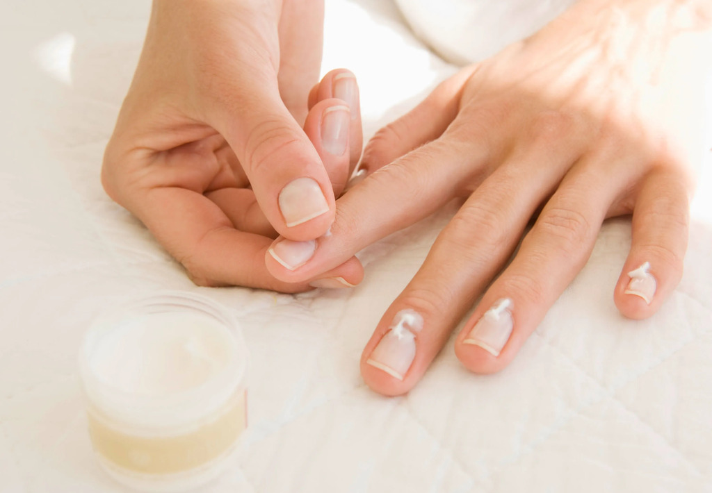 Hydrate Your Nails and Massage Gently
