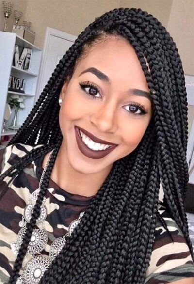 Top 11 Medium Box Braids Hairstyle To Try in 2022!