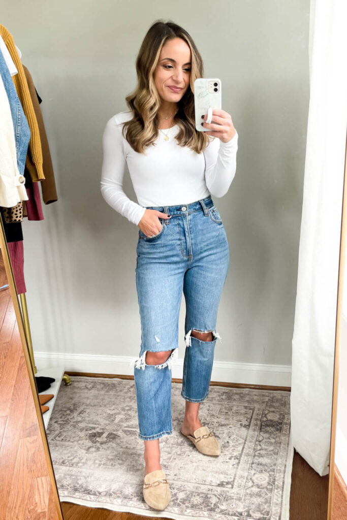 9 Best Straight Leg Jeans For Women To Try in 2022!