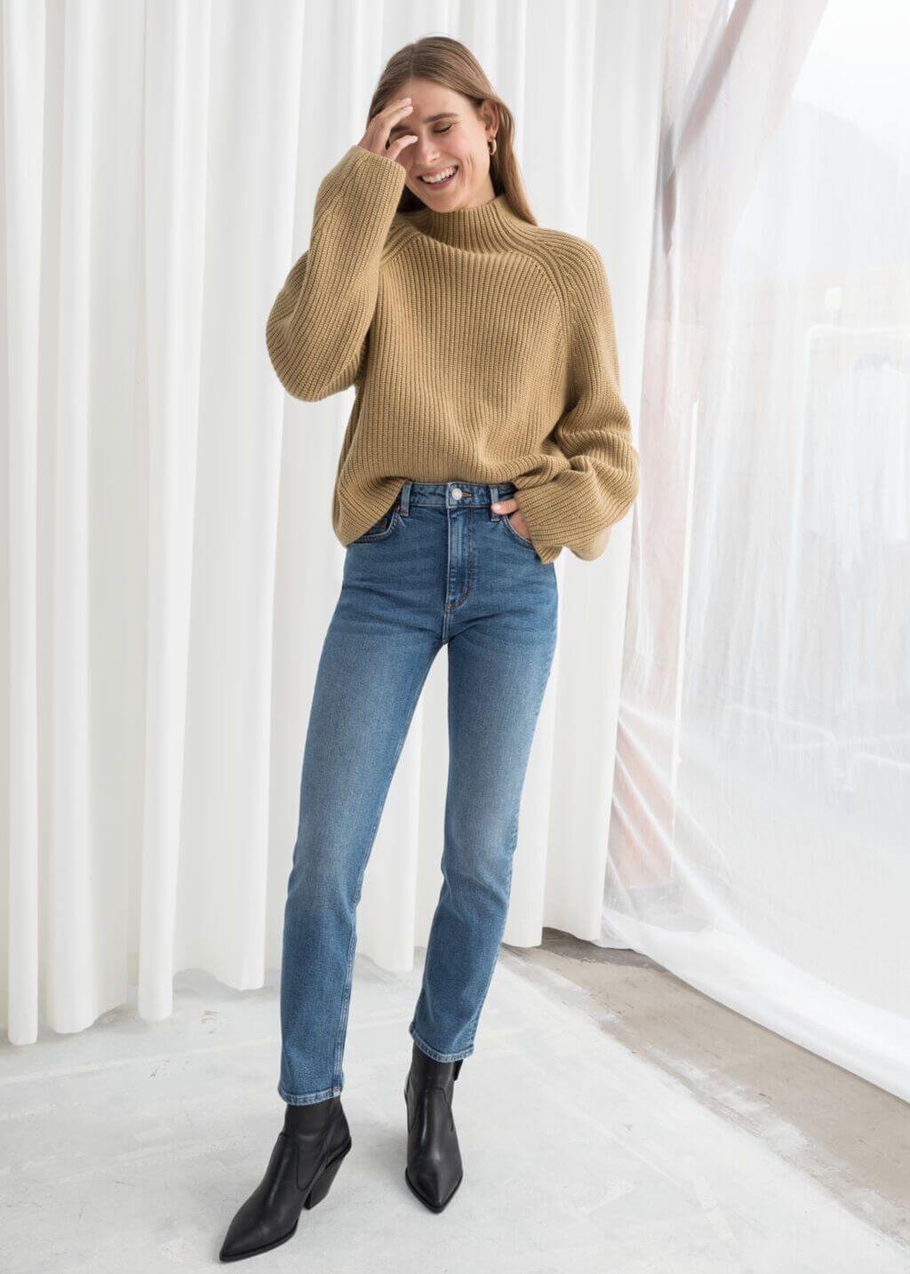 straight leg jeans For a Day In