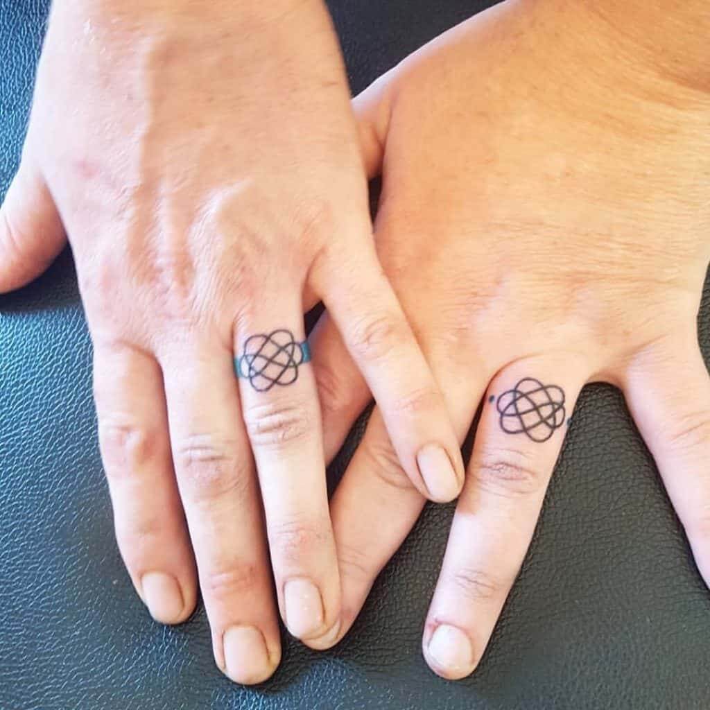 soulmate couple tattoos 
