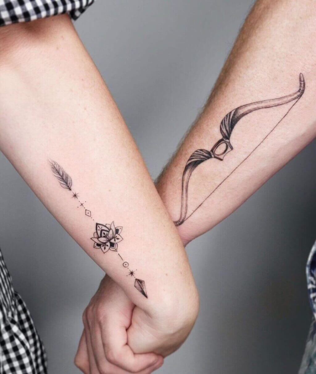 soulmate couple tattoos