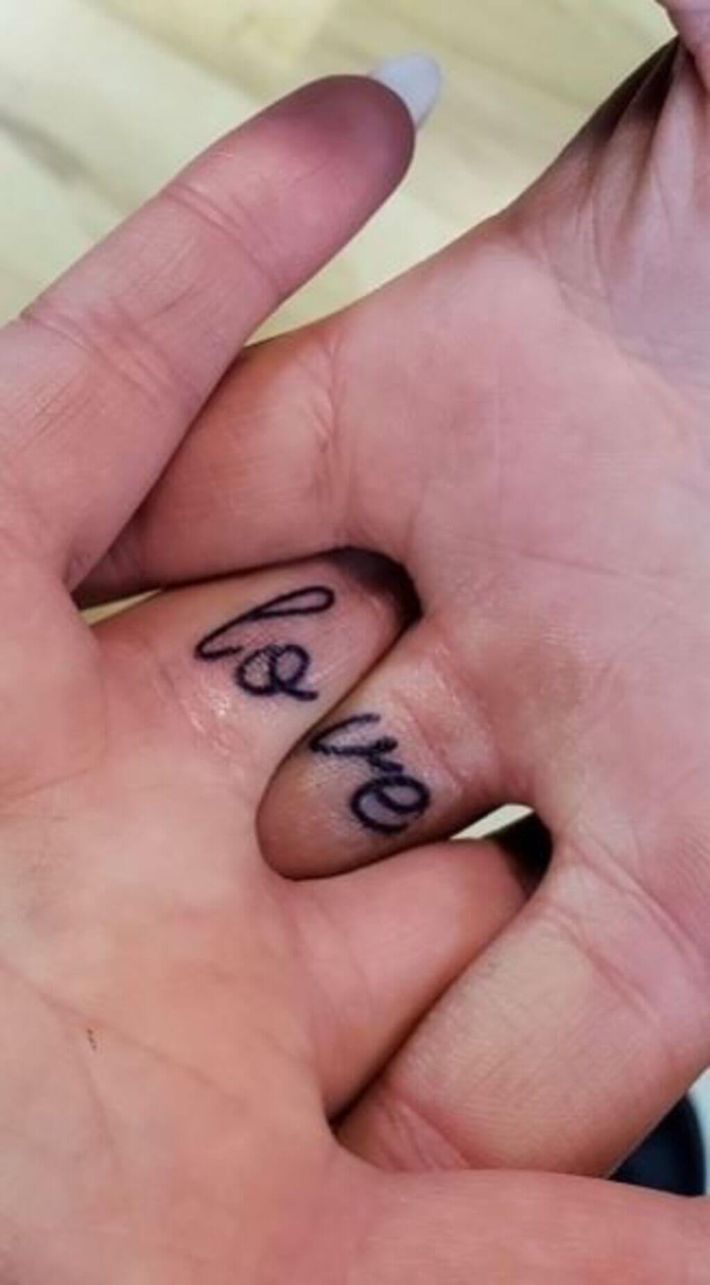 18 Stunning Small Tattoos for Couples truly in love  Tiny Tattoo inc