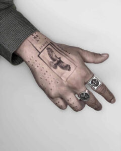 50+ Hand Tattoo for Men: Cool Hand Tattoos Ideas | Fashionterest