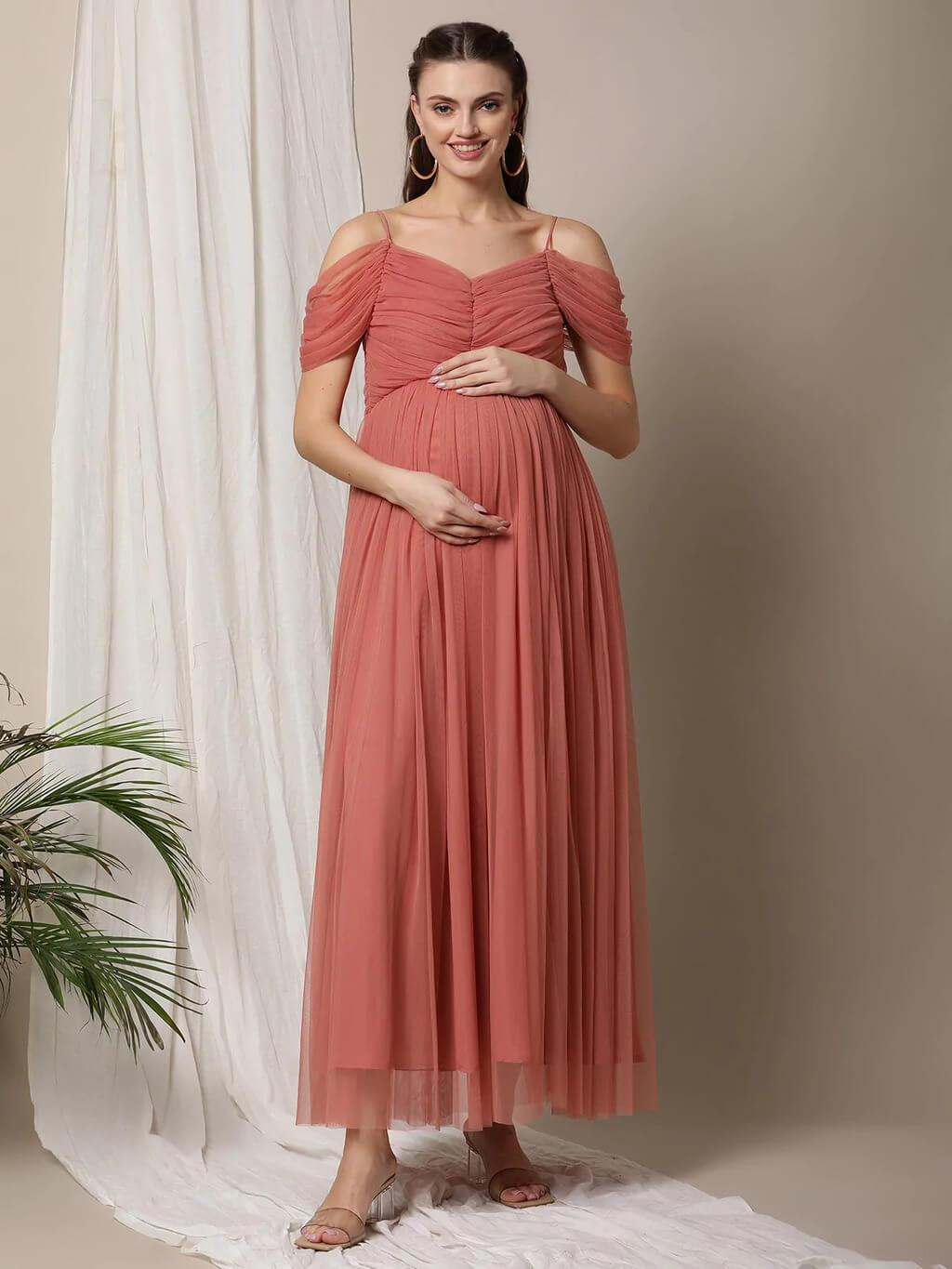 Stunning Baby Shower Dresses For Pregnant Woman : Comfortable and ...