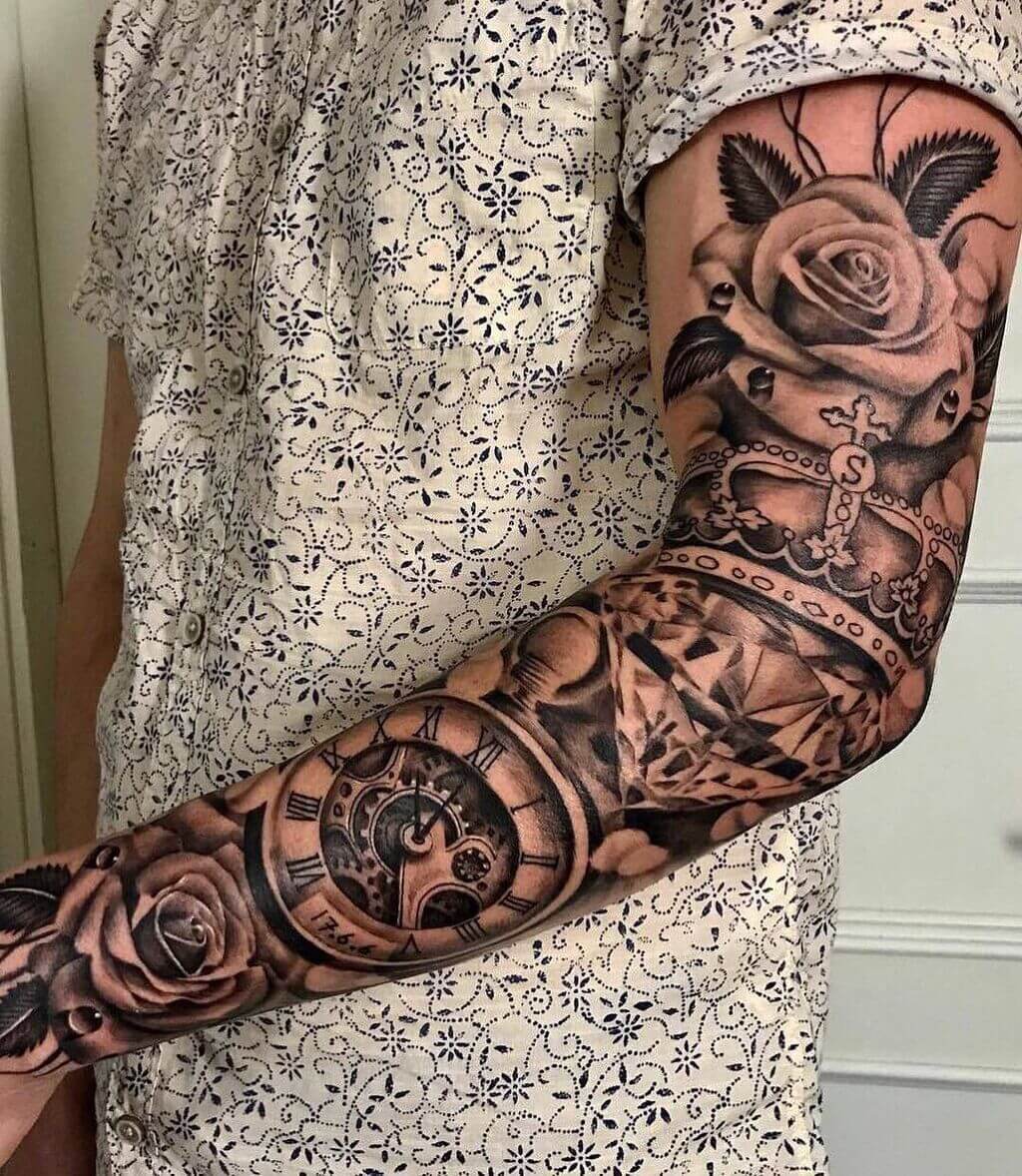Flower Forearm Tattoo