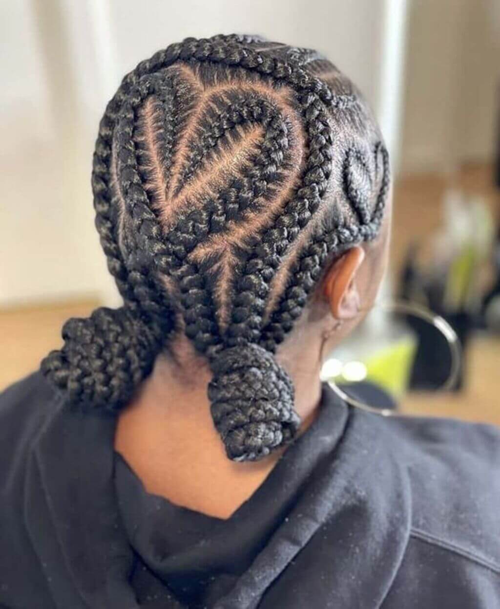 Heart Cute Braids