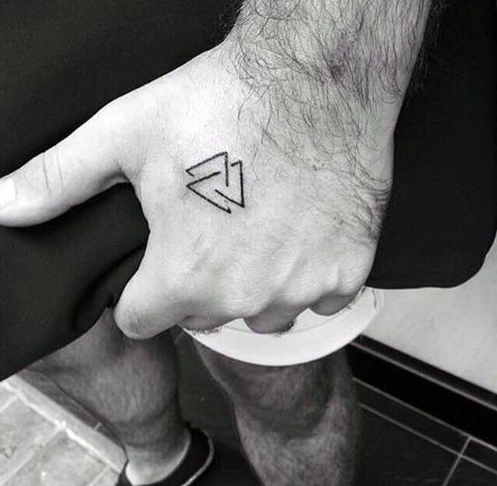 Sibling Triangle Tattoo