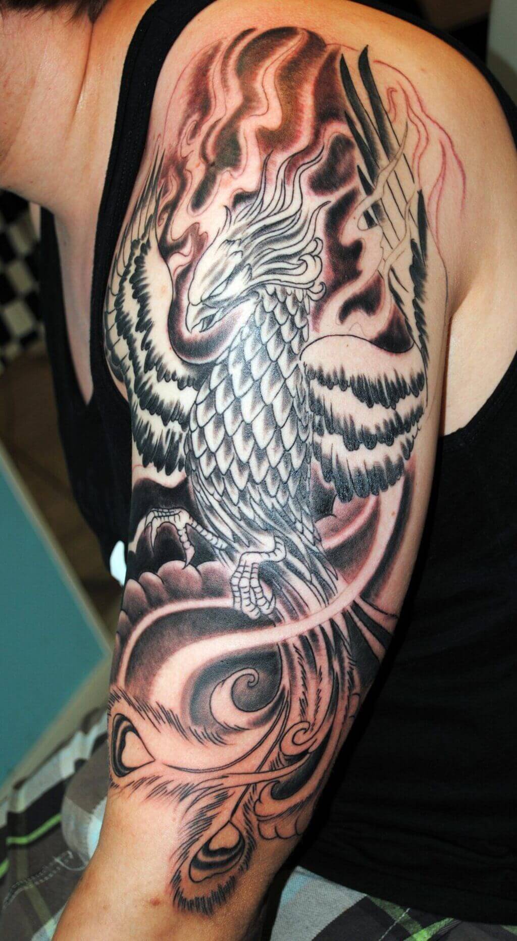Phoenix Tattoos Forarm