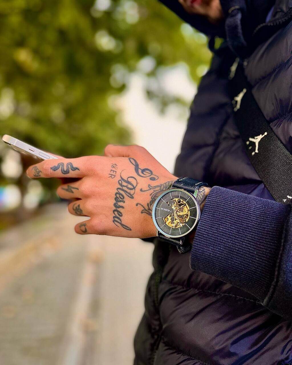 mens hand tattoos