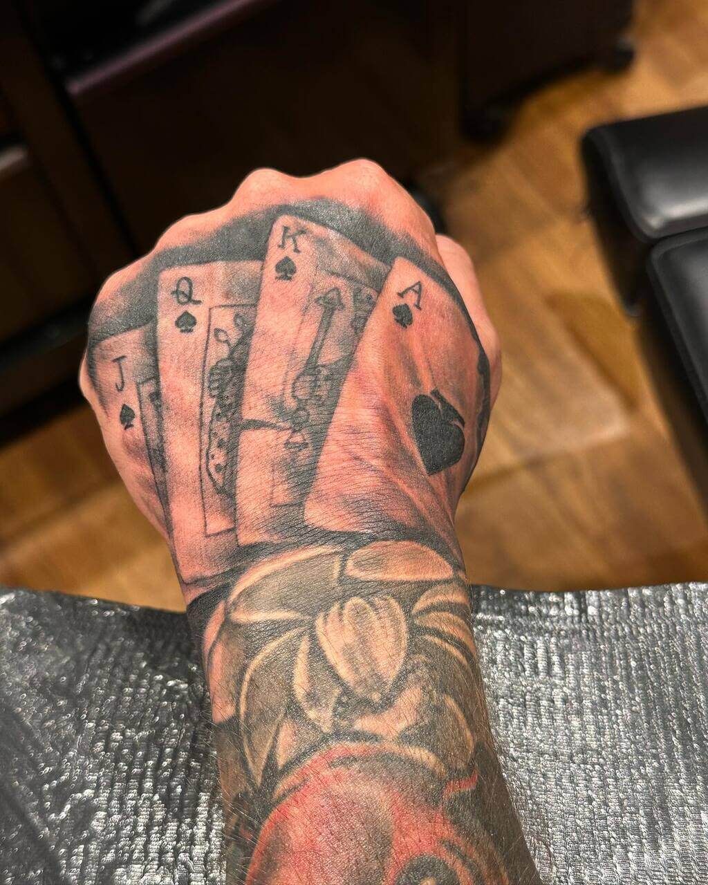 mens hand tattoos