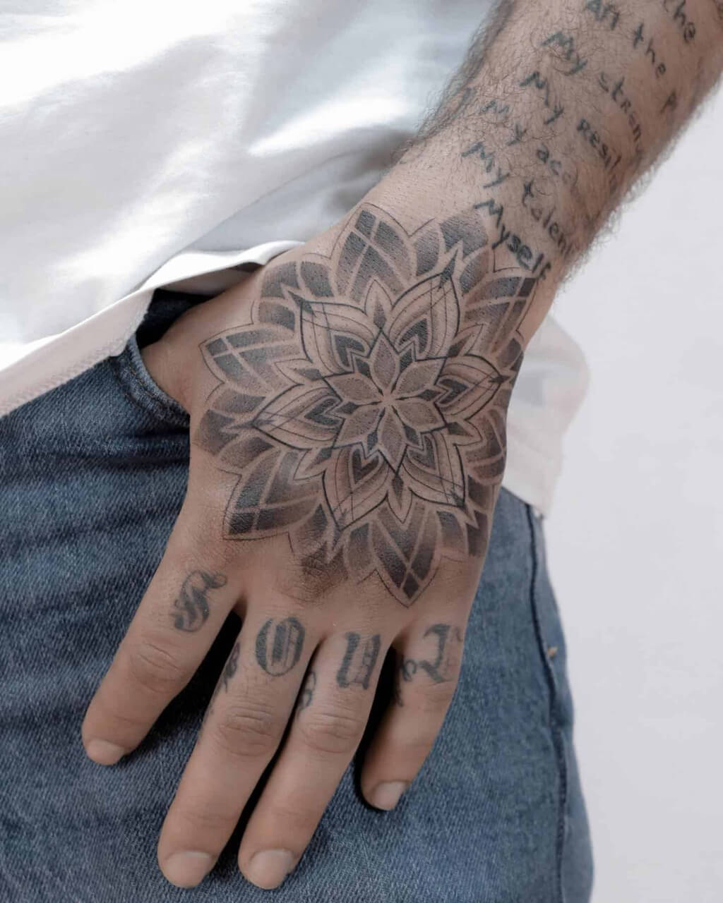 pretty hand tattoos