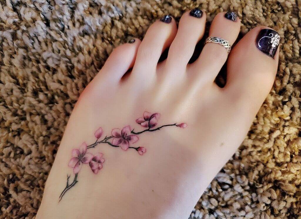 tattoo cherry blossoms