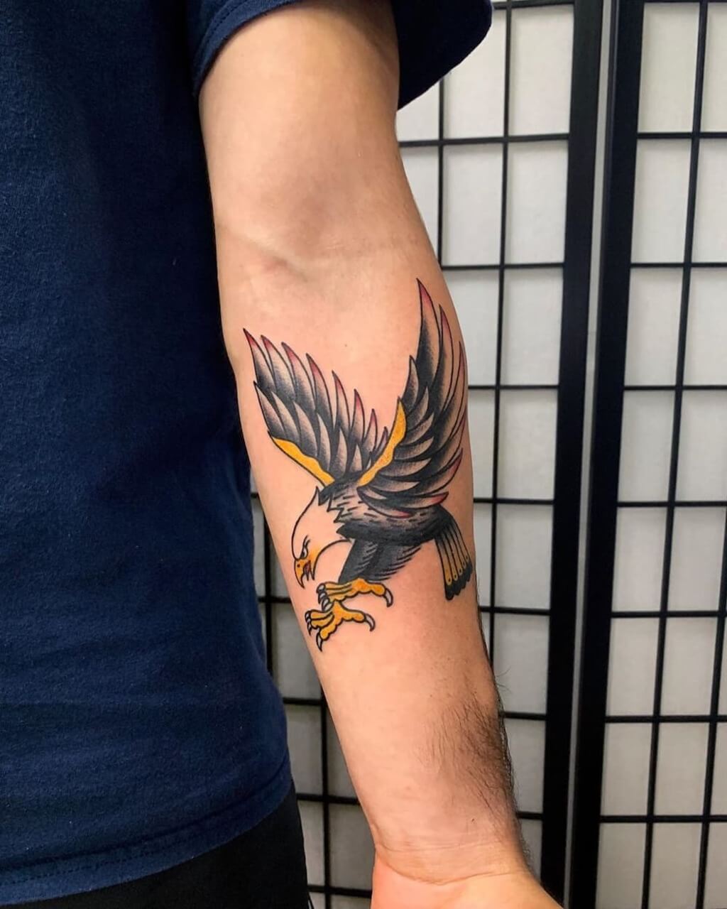 Eagle Tattoo for Men Forearm