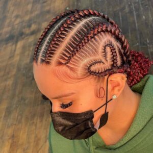 Knotless Braids With Heart: 30+ Trendy Braided Hairstyle