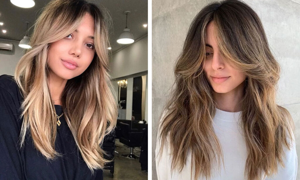 21 Best Long Hair Curtain Bangs To Look stylish in 2023!
