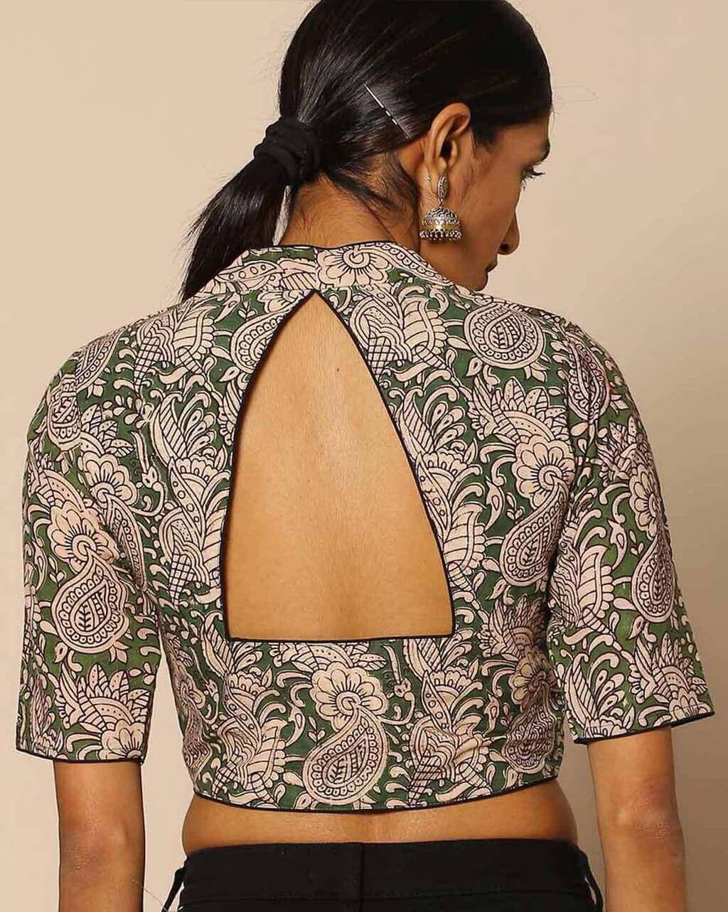 back neck latest blouse designs