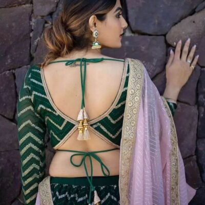 30+ Amazing Back Neck Latest Blouse Designs Ideas in 2023