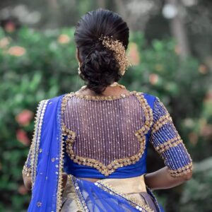 30+ Amazing Back Neck Latest Blouse Designs Ideas in 2023