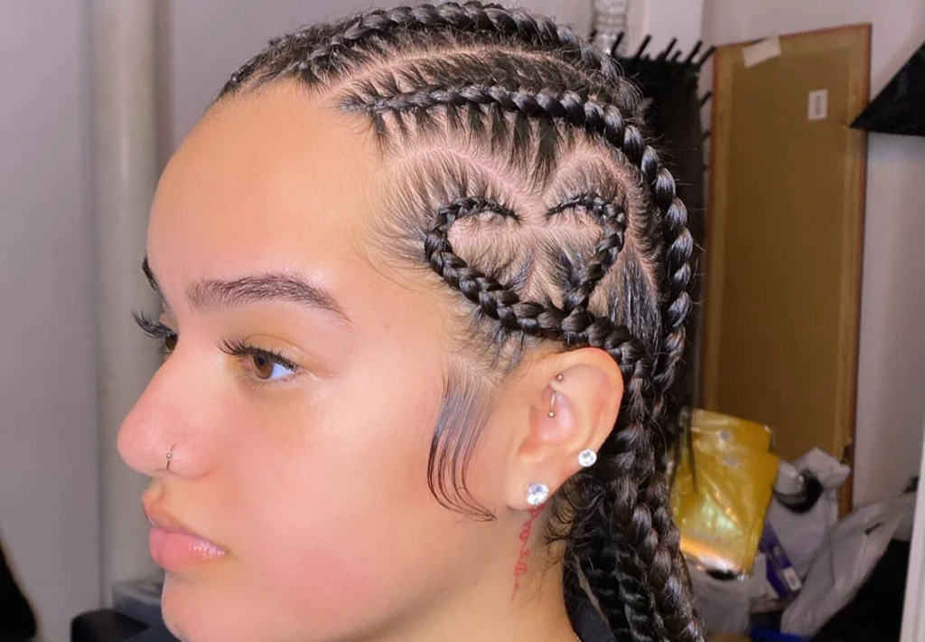 Feed-in Braids with Heart