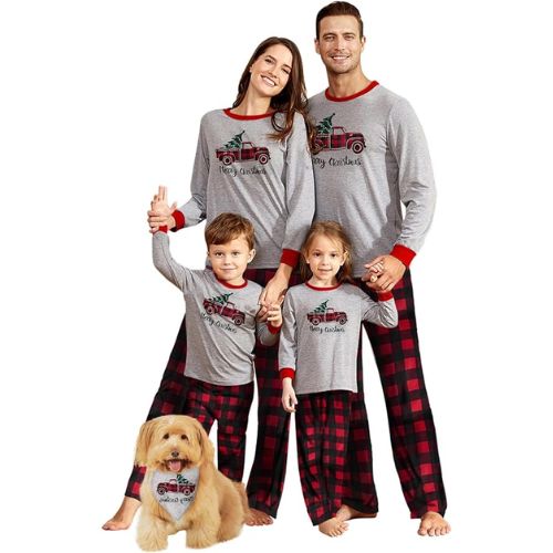 IFFEI Family Christmas Pajamas Matching Sets