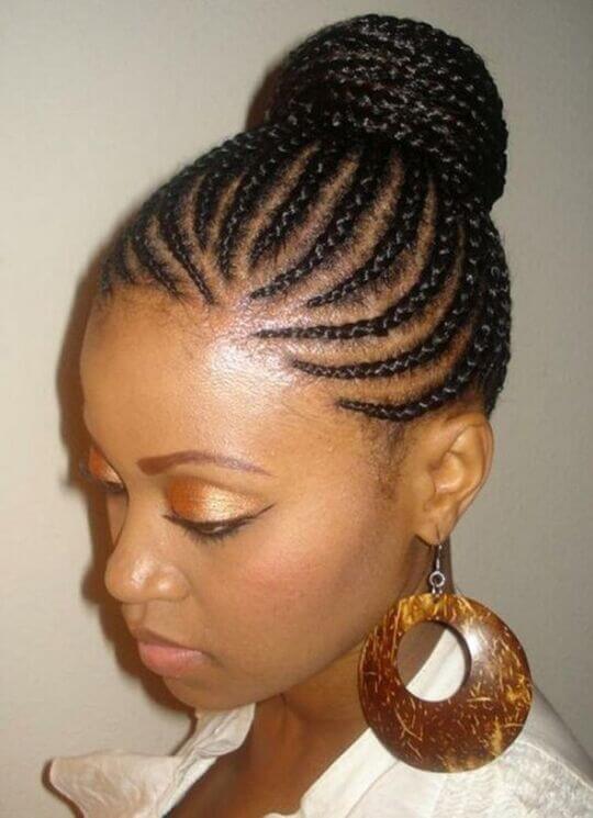  Twisted Updo hairstyles for black girls