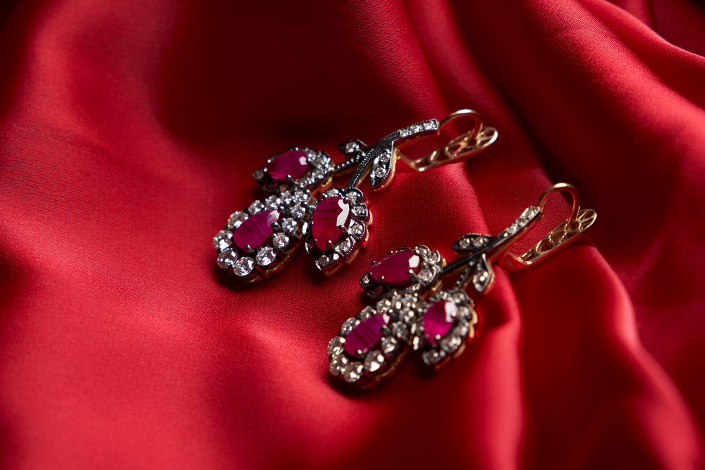  Dazzling Ruby Earrings