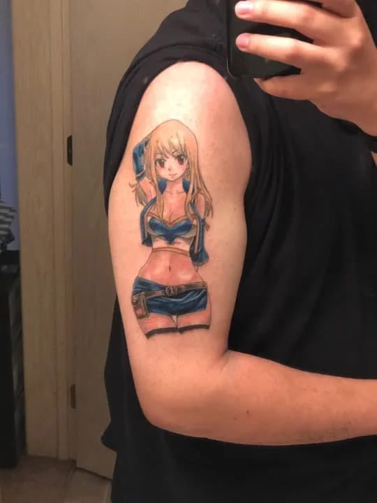 Lucy Heartfilia Anime Tattoos