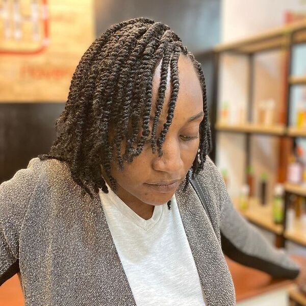 Kinky Twist with Tapered Sides